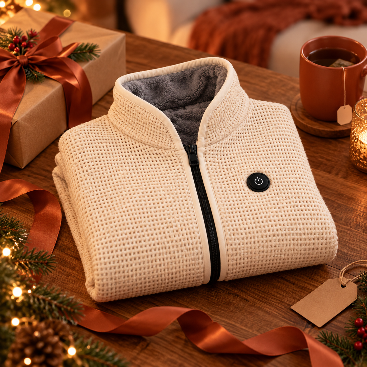 Heated Poncho: 8 Hours of Cozy Warmth