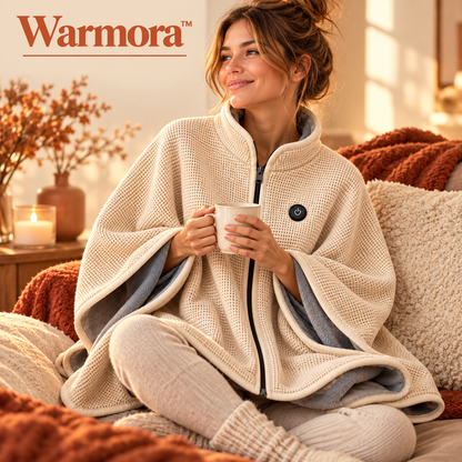 Heated Poncho: 8 Hours of Cozy Warmth